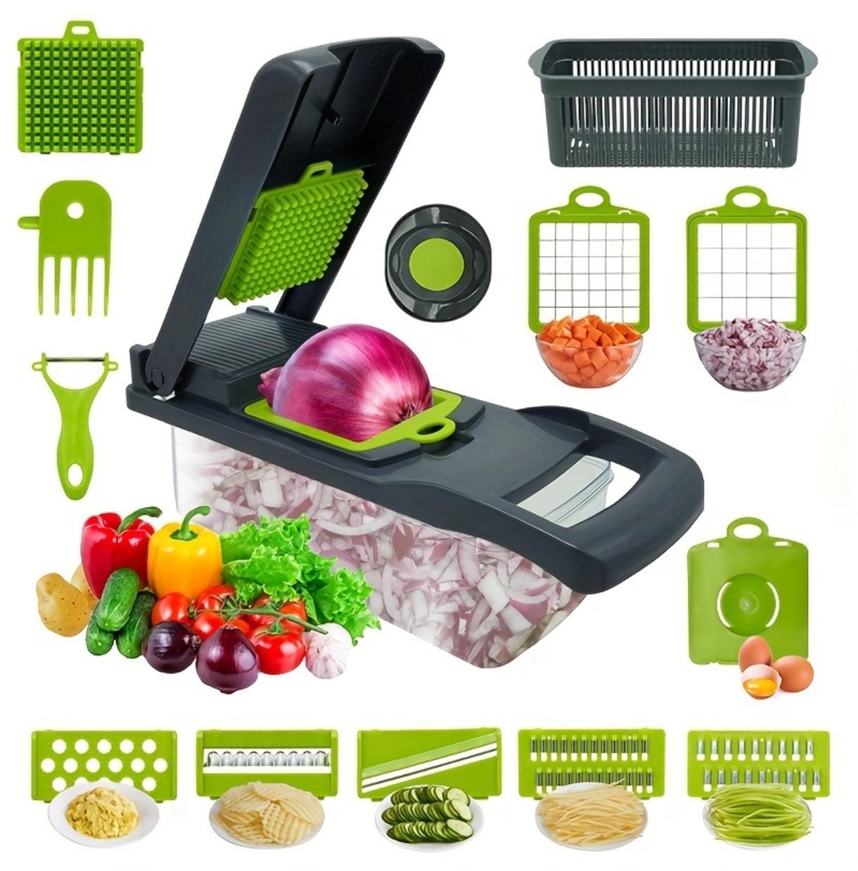 PICADOR de verduras 16 piezas